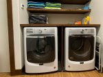 Washer & Dyer with laundry detergent & dyer sheets provided